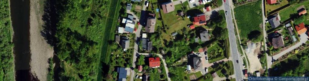 Zdjęcie satelitarne Wałowa ul.