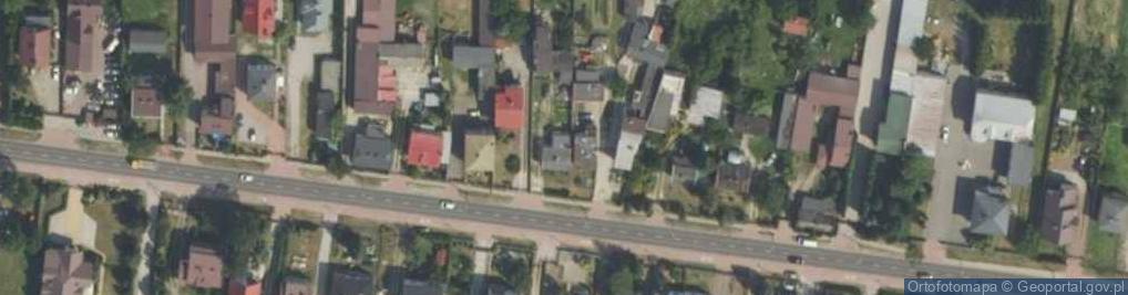 Zdjęcie satelitarne Warszawska ul.