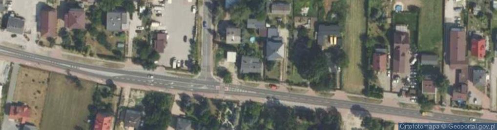 Zdjęcie satelitarne Warszawska ul.