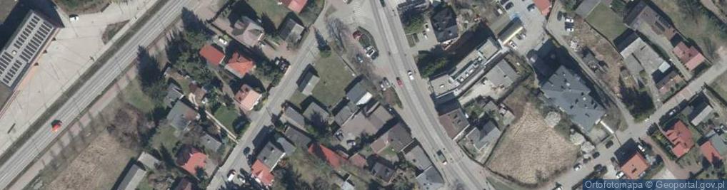 Zdjęcie satelitarne Warszawska ul.