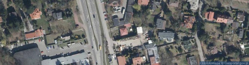 Zdjęcie satelitarne Warszawska ul.