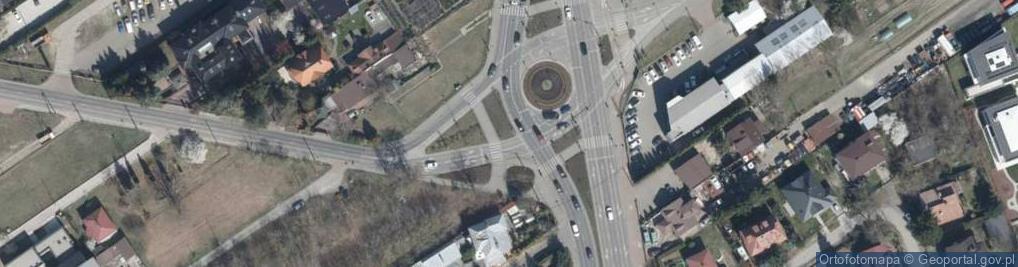 Zdjęcie satelitarne Warszawska ul.