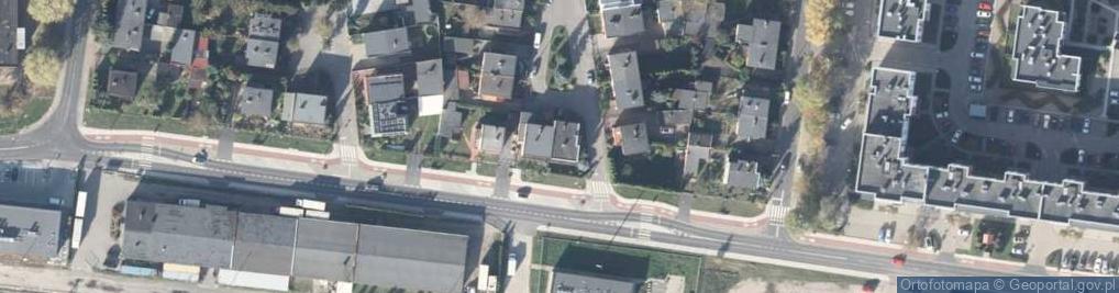 Zdjęcie satelitarne Warszawska ul.