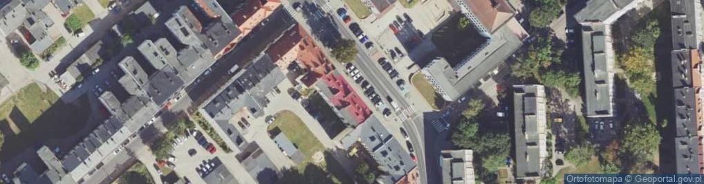 Zdjęcie satelitarne Waryńskiego Ludwika ul.