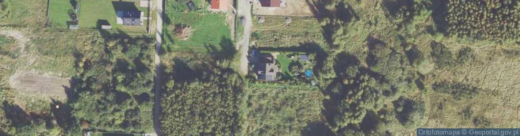 Zdjęcie satelitarne Wakacyjna ul.