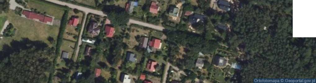 Zdjęcie satelitarne Wakacyjna ul.