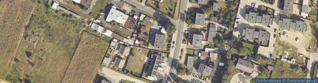Zdjęcie satelitarne Waliszewska ul.