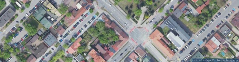Zdjęcie satelitarne Warszawska ul.
