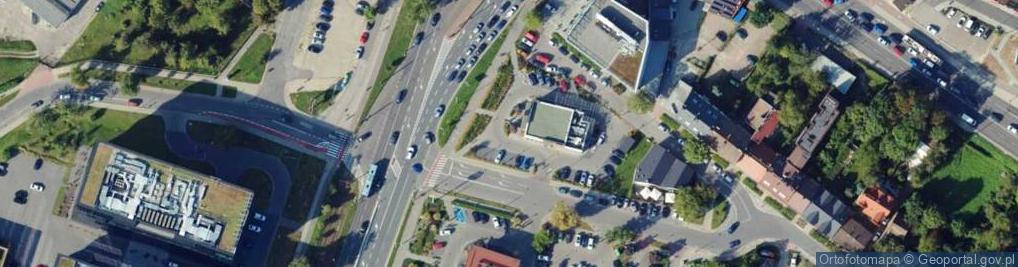 Zdjęcie satelitarne Wadowicka ul.