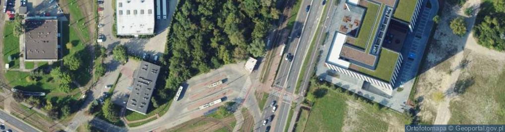 Zdjęcie satelitarne Wadowicka ul.