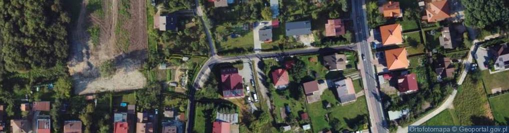 Zdjęcie satelitarne Warszewicza Józefa ul.