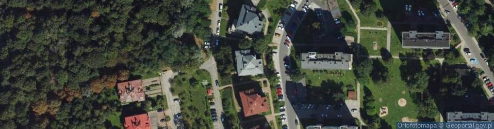 Zdjęcie satelitarne Wawelska ul.