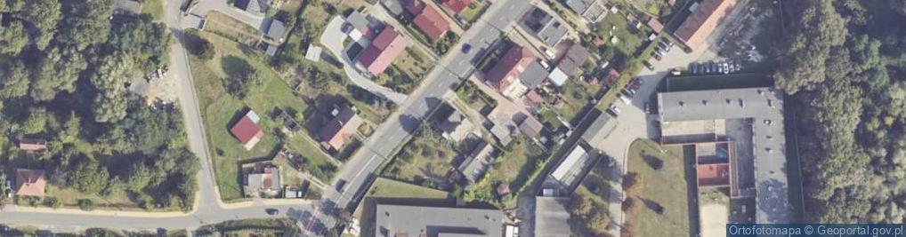 Zdjęcie satelitarne Wakacyjna ul.