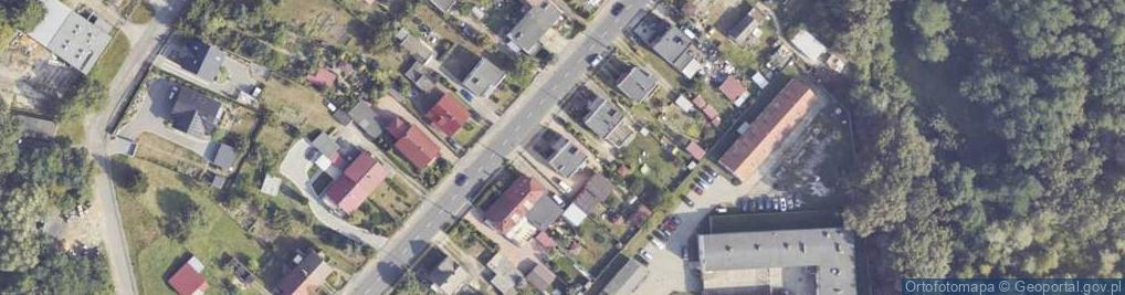 Zdjęcie satelitarne Wakacyjna ul.