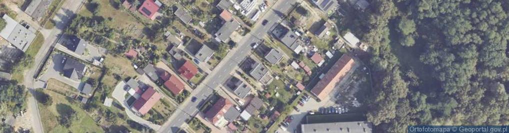 Zdjęcie satelitarne Wakacyjna ul.