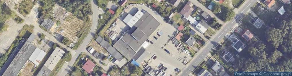 Zdjęcie satelitarne Wakacyjna ul.