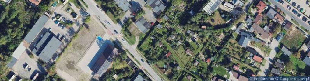 Zdjęcie satelitarne Warszawskie Przedmieście ul.