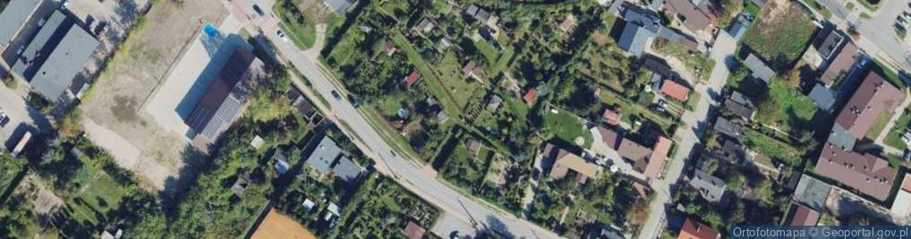 Zdjęcie satelitarne Warszawskie Przedmieście ul.