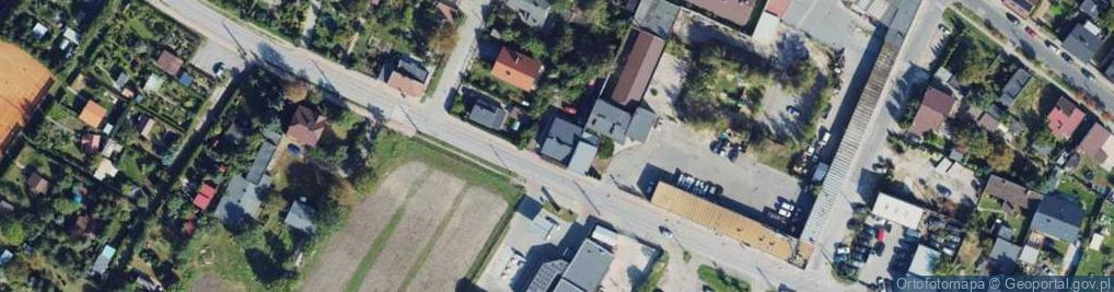 Zdjęcie satelitarne Warszawskie Przedmieście ul.