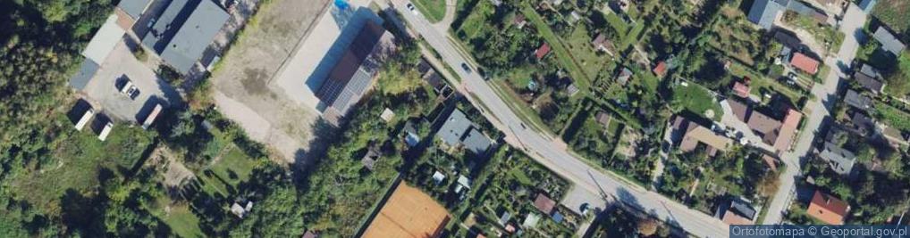 Zdjęcie satelitarne Warszawskie Przedmieście ul.