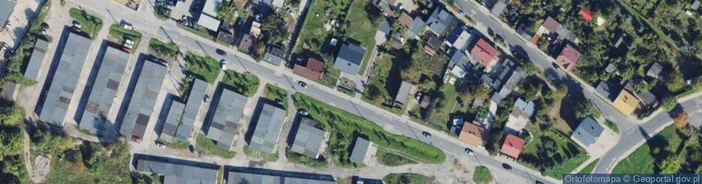 Zdjęcie satelitarne Warszawskie Przedmieście ul.