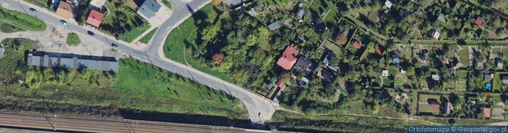 Zdjęcie satelitarne Warszawskie Przedmieście ul.