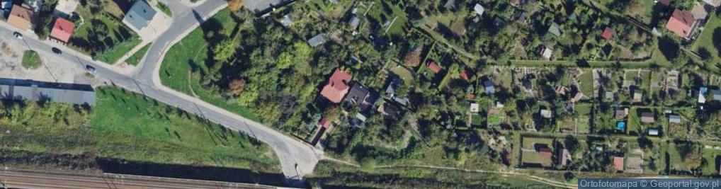 Zdjęcie satelitarne Warszawskie Przedmieście ul.