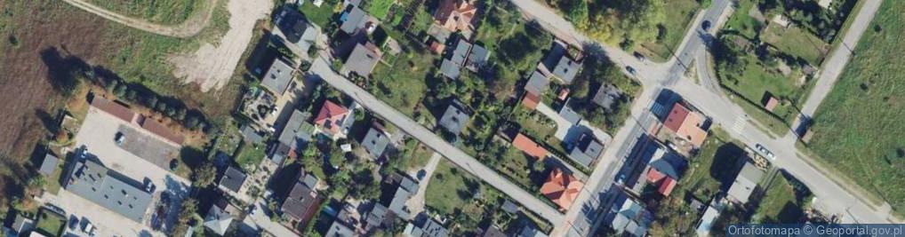 Zdjęcie satelitarne Wazów ul.