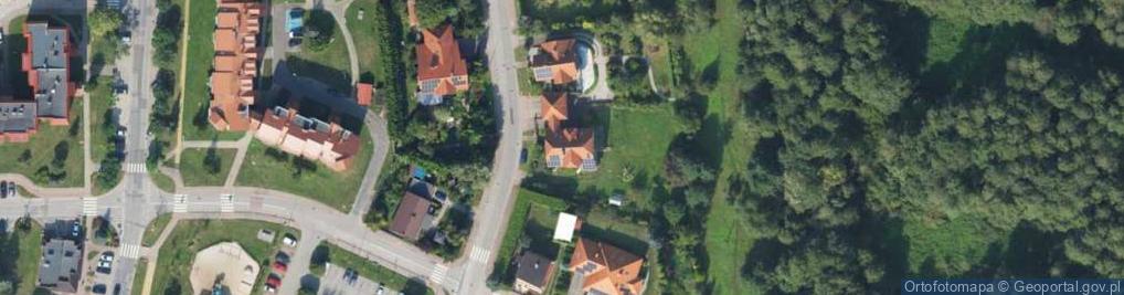 Zdjęcie satelitarne Wąbrzeska ul.