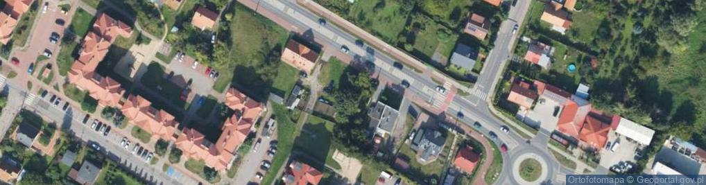 Zdjęcie satelitarne Warszawska ul.