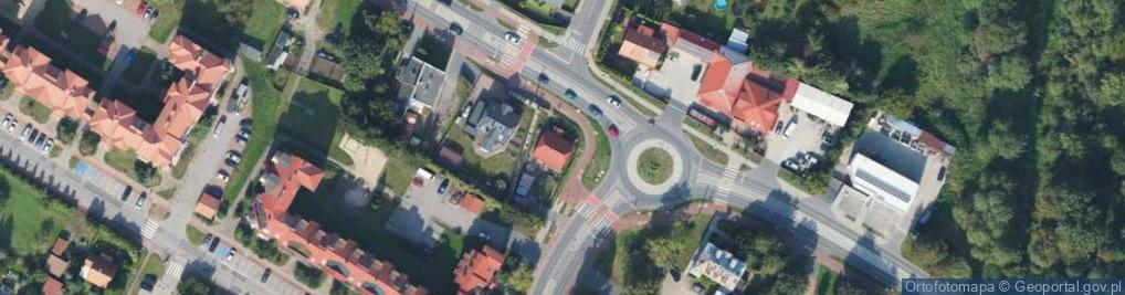 Zdjęcie satelitarne Warszawska ul.