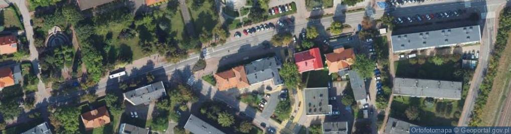 Zdjęcie satelitarne Warszawska ul.