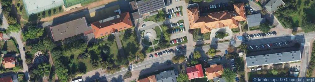 Zdjęcie satelitarne Warszawska ul.