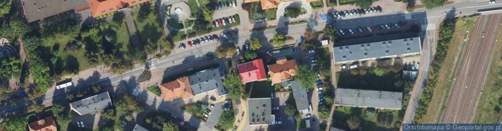 Zdjęcie satelitarne Warszawska ul.