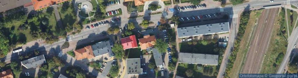 Zdjęcie satelitarne Warszawska ul.