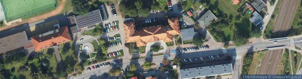 Zdjęcie satelitarne Warszawska ul.