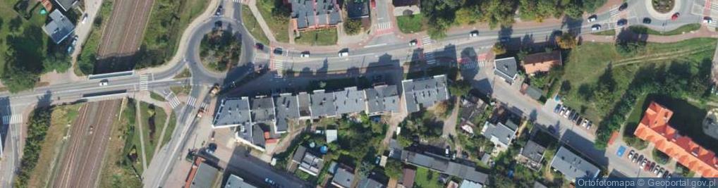 Zdjęcie satelitarne Warszawska ul.