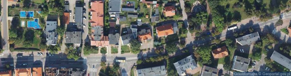 Zdjęcie satelitarne Warszawska ul.