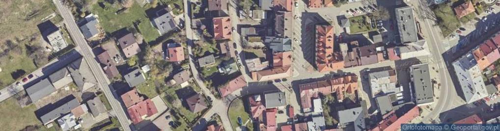Zdjęcie satelitarne Wałowa ul.