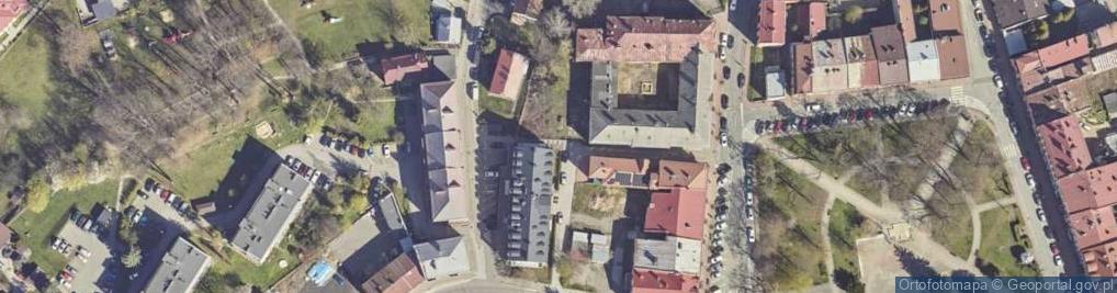 Zdjęcie satelitarne Wałowa ul.