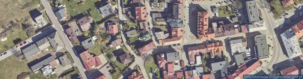 Zdjęcie satelitarne Wałowa ul.
