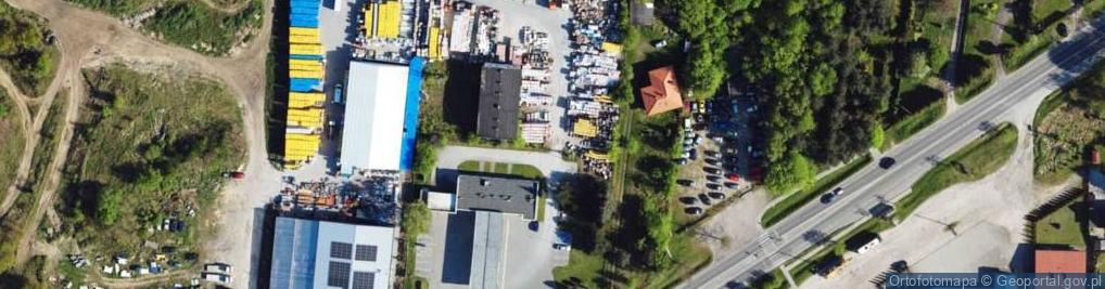 Zdjęcie satelitarne Warszawska ul.