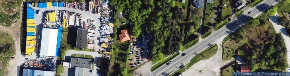 Zdjęcie satelitarne Warszawska ul.
