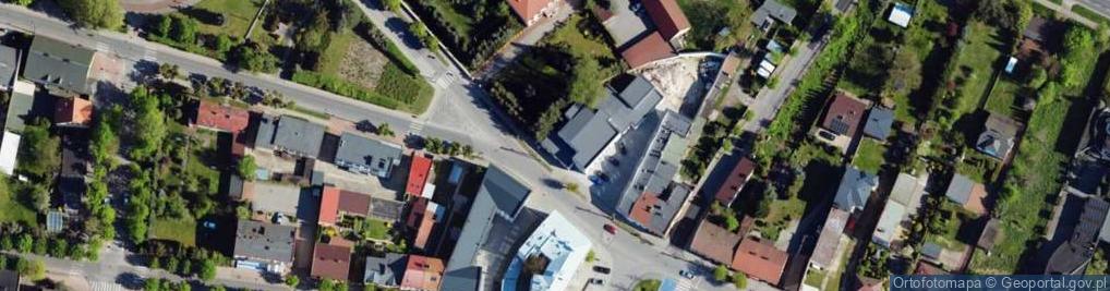 Zdjęcie satelitarne Warszawska ul.