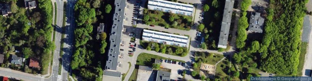 Zdjęcie satelitarne Warszawska ul.