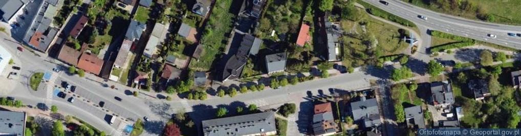 Zdjęcie satelitarne Warszawska ul.