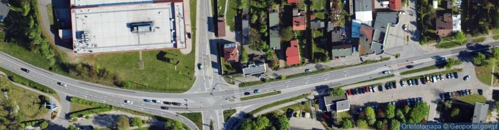 Zdjęcie satelitarne Warszawska ul.