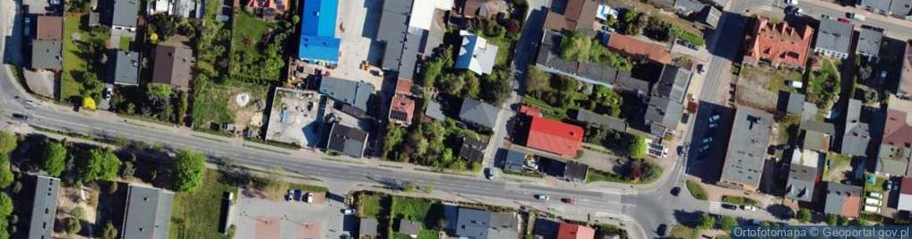 Zdjęcie satelitarne Wąska ul.