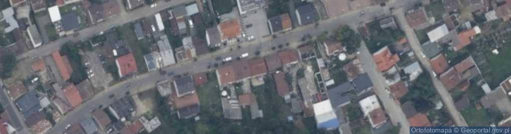 Zdjęcie satelitarne Warszawska ul.