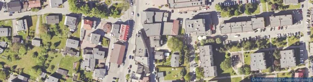 Zdjęcie satelitarne Wąska ul.